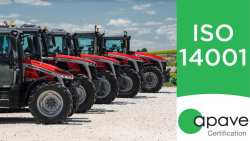 AGCO &ndash; &Eta; Massey Ferguson &alpha;&pi;&omicron;&kappa;&tau;ά &tau;&eta;&nu; &pi;&iota;&sigma;&tau;&omicron;&pi;&omicron;ί&eta;&sigma;&eta; ISO 14001 Certification &sigma;&tau;&omicron; Beauvais, &Gamma;&alpha;&lambda;&lambda;ί&alpha;