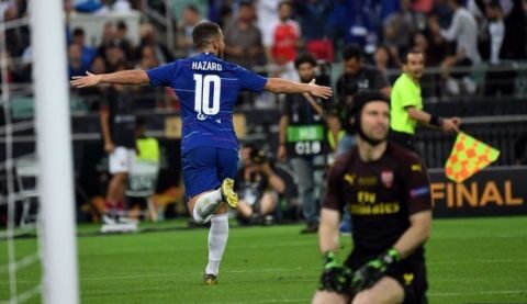 &Eta; &Tau;&sigma;έ&lambda;&sigma;&iota; &kappa;&alpha;&tau;έ&kappa;&tau;&eta;&sigma;&epsilon; &tau;&omicron; Europa League &epsilon;&pi;&iota;&kappa;&rho;&alpha;&tau;ώ&nu;&tau;&alpha;&sigmaf; &mu;&epsilon; &tau;&omicron; &epsilon;&pi;&iota;&beta;&lambda;&eta;&tau;&iota;&kappa;ό 4-1 &tau;&eta;&sigmaf; Ά&rho;&sigma;&epsilon;&nu;&alpha;&lambda;
