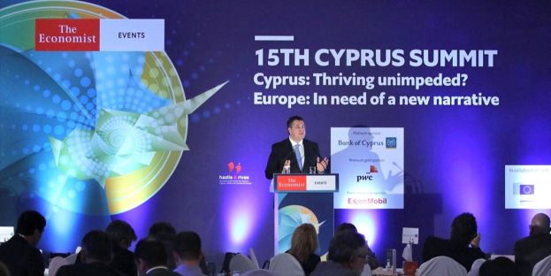 &Alpha;. &Tau;&zeta;&iota;&tau;&zeta;&iota;&kappa;ώ&sigma;&tau;&alpha;&sigmaf; &alpha;&pi;ό &tau;&omicron; 15th Cyprus Summit &tau;&omicron;&upsilon; Economist: &laquo;&Eta; &Kappa;&epsilon;&nu;&tau;&rho;&iota;&kappa;ή &Mu;&alpha;&kappa;&epsilon;&delta;&omicron;&nu;ί&alpha; &eta; &pi;&iota;&omicron; &epsilon;&lambda;&kappa;&upsilon;&sigma;&tau;&iota;&kappa;ή &Pi;&epsilon;&rho;&iota;&phi;έ&rho;&epsilon;&iota;&alpha; &sigma;&tau;&eta; &Mu;&epsilon;&sigma;ό&gamma;&epsilon;&iota;&omicron; &gamma;&iota;&alpha; &epsilon;&pi;&epsilon;&nu;&delta;ύ&sigma;&epsilon;&iota;&sigmaf;&raquo;