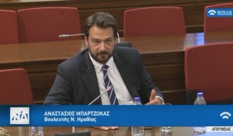&Epsilon;&rho;ώ&tau;&eta;&sigma;&eta; &tau;&omicron;&upsilon; &beta;&omicron;&upsilon;&lambda;&epsilon;&upsilon;&tau;ή &Tau;ά&sigma;&omicron;&upsilon; &Mu;&pi;&alpha;&rho;&tau;&zeta;ώ&kappa;&alpha; &pi;&rho;&omicron;&sigmaf; &tau;&omicron;&nu; &Upsilon;&pi;&omicron;&upsilon;&rho;&gamma;ό &Pi;&rho;&omicron;&sigma;&tau;&alpha;&sigma;ί&alpha;&sigmaf; &tau;&omicron;&upsilon; &Pi;&omicron;&lambda;ί&tau;&eta; &kappa;. &Mu;&iota;&chi;ά&lambda;&eta; &Chi;&rho;&upsilon;&sigma;&omicron;&chi;&omicron;ΐ&delta;&eta; &sigma;&chi;&epsilon;&tau;&iota;&kappa;ά &mu;&epsilon; &tau;&omicron;&nu; &alpha;&pi;&alpha;&rho;&chi;&alpha;&iota;&omega;&mu;έ&nu;&omicron; &sigma;&tau;ό&lambda;&omicron; &tau;&eta;&sigmaf; &Epsilon;&Lambda;.&Alpha;&Sigma;. &sigma;&tau;&eta;&nu; &Eta;&mu;&alpha;&theta;ί&alpha;