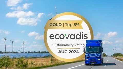 &Chi;&rho;&upsilon;&sigma;ή &Pi;&iota;&sigma;&tau;&omicron;&pi;&omicron;ί&eta;&sigma;&eta; Ecovadis &gamma;&iota;&alpha; 6&eta; &sigma;&upsilon;&nu;&epsilon;&chi;ή &chi;&rho;&omicron;&nu;&iota;ά &gamma;&iota;&alpha; &tau;&eta; Renault Trucks