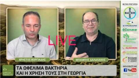 &Delta;&epsilon;ί&tau;&epsilon; LIVE &ldquo;&Epsilon;&Lambda;&Lambda;&Eta;&Nu;&Iota;&Kappa;&Eta; &Pi;&Alpha;&Rho;&Alpha;&Gamma;&Omega;&Gamma;&Eta;&rdquo; WEB-TV: &Omega;&phi;έ&lambda;&iota;&mu;&alpha; &beta;&alpha;&kappa;&tau;ή&rho;&iota;&alpha;, &theta;&epsilon;&rho;&mu;&omicron;&kappa;ή&pi;&iota;&alpha; &kappa;&alpha;&iota; &iota;&delta;&iota;&omega;&tau;&iota;&kappa;ή &alpha;&sigma;&phi;ά&lambda;&iota;&sigma;&eta; &sigma;&tau;&omicron;&nu; &alpha;&gamma;&rho;&omicron;&tau;&iota;&kappa;ό &tau;&omicron;&mu;έ&alpha;