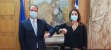&Sigma;&upsilon;&nu;ά&nu;&tau;&eta;&sigma;&eta; &Upsilon;&pi;&Alpha;&Alpha;&Tau;, &Sigma;&pi;ή&lambda;&iota;&omicron;&upsilon; &Lambda;&iota;&beta;&alpha;&nu;&omicron;ύ &mu;&epsilon; &tau;&eta;&nu; &pi;&rho;ό&epsilon;&delta;&rho;&omicron; &tau;&omicron;&upsilon; &Epsilon;&Omicron;&Tau;, Ά&nu;&tau;&zeta;&epsilon;&lambda;&alpha; &Gamma;&kappa;&epsilon;&rho;έ&kappa;&omicron;&upsilon;