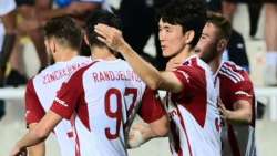 &Iota;&sigma;&omicron;&pi;&alpha;&lambda;ί&alpha; 1-1 &omicron; &Omicron;&lambda;&upsilon;&mu;&pi;&iota;&alpha;&kappa;ό&sigmaf; &sigma;&tau;&eta;&nu; &Kappa;ύ&pi;&rho;&omicron; - &Sigma;&tau;&omicron;... &chi;έ&rho;&iota; &tau;&omicron;&upsilon; &eta; &pi;&rho;ό&kappa;&rho;&iota;&sigma;&eta;