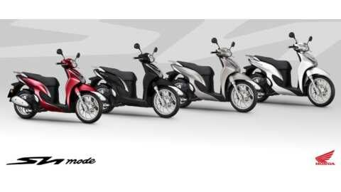 Honda Motorcycles: MY24 SH125i, SH150i, SH350i &amp; SH Mode 125