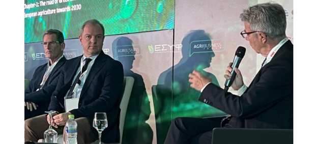 &Sigma;&tau;&omicron; &sigma;&upsilon;&nu;έ&delta;&rho;&iota;&omicron; &Epsilon;&Sigma;&Upsilon;&Phi;-AgriBusiness Forum 2023 &omicron; &Upsilon;&phi;&Alpha;&Alpha;&Tau;, &Delta;&iota;&omicron;&nu;ύ&sigma;&eta;&sigmaf; &Sigma;&tau;&alpha;&mu;&epsilon;&nu;ί&tau;&eta;&sigmaf;