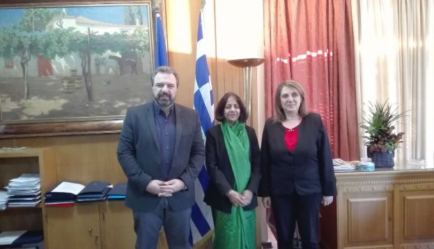 &Sigma;&upsilon;&nu;ά&nu;&tau;&eta;&sigma;&eta; &eta;&gamma;&epsilon;&sigma;ί&alpha;&sigmaf; &Upsilon;&pi;&omicron;&upsilon;&rho;&gamma;&epsilon;ί&omicron;&upsilon; &Alpha;&gamma;&rho;&omicron;&tau;&iota;&kappa;ή&sigmaf; &Alpha;&nu;ά&pi;&tau;&upsilon;&xi;&eta;&sigmaf; &kappa;&alpha;&iota; &Tau;&rho;&omicron;&phi;ί&mu;&omega;&nu;  &mu;&epsilon; &tau;&eta;&nu; &Pi;&rho;έ&sigma;&beta;&eta; &tau;&eta;&sigmaf; &Iota;&nu;&delta;ί&alpha;&sigmaf; &sigma;&tau;&eta;&nu; &Alpha;&theta;ή&nu;&alpha;