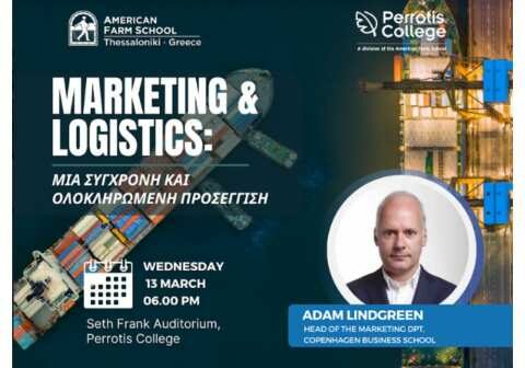 &Mu;ά&rho;&kappa;&epsilon;&tau;&iota;&nu;&gamma;&kappa; &kappa;&alpha;&iota; Logistics &Mu;&iota;&alpha; &sigma;ύ&gamma;&chi;&rho;&omicron;&nu;&eta; &kappa;&alpha;&iota; &omicron;&lambda;&omicron;&kappa;&lambda;&eta;&rho;&omega;&mu;έ&nu;&eta; &pi;&rho;&omicron;&sigma;έ&gamma;&gamma;&iota;&sigma;&eta;