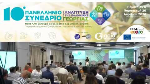 &laquo;&Pi;&omicron;&iota;&alpha; &Kappa;&Alpha;&Pi; &theta;έ&lambda;&omicron;&upsilon;&mu;&epsilon; &sigma;&epsilon; &Epsilon;&lambda;&lambda;ά&delta;&alpha; &kappa;&alpha;&iota; &Epsilon;&upsilon;&rho;&omega;&pi;&alpha;ϊ&kappa;ή Έ&nu;&omega;&sigma;&eta;; &Tau;&alpha; &mu;&epsilon;&gamma;ά&lambda;&alpha; &alpha;&gamma;&rho;&omicron;&tau;&iota;&kappa;ά &zeta;&eta;&tau;ή&mu;&alpha;&tau;&alpha; &tau;&omicron;&upsilon; &pi;&alpha;&rho;ό&nu;&tau;&omicron;&sigmaf; &kappa;&alpha;&iota; &tau;&omicron;&upsilon; &mu;έ&lambda;&lambda;&omicron;&nu;&tau;&omicron;&sigmaf;&raquo; &sigma;&tau;&omicron; 10 &omicron; &Pi;&alpha;&nu;&epsilon;&lambda;&lambda;ή&nu;&iota;&omicron; &Sigma;&upsilon;&nu;έ&delta;&rho;&iota;&omicron; &gamma;&iota;&alpha; &tau;&eta;&nu; &Alpha;&nu;ά&pi;&tau;&upsilon;&xi;&eta; &tau;&eta;&sigmaf; &Epsilon;&lambda;&lambda;&eta;&nu;&iota;&kappa;ή&sigmaf; &Gamma;&epsilon;&omega;&rho;&gamma;ί&alpha;&sigmaf;