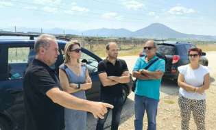 Επίσκεψη Μαρίας Καρυστιανού στον Άγιο Δημήτριο και τον Σύλλογο Ανέργων και Ανάπτυξης Αγίου Δημητρίου Ρυακίου